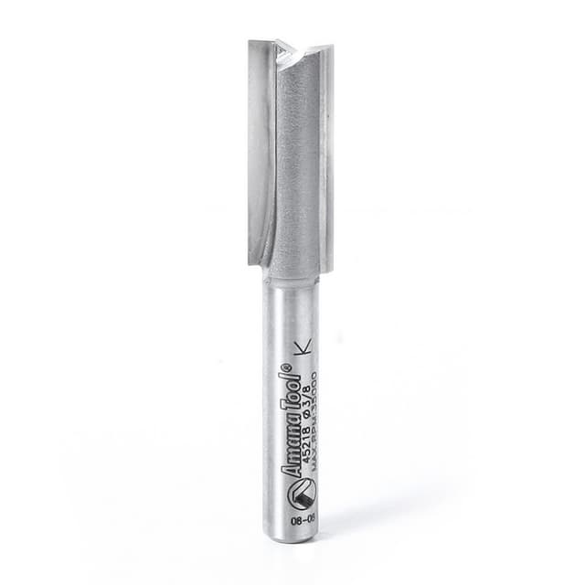 3/8" x 2-1/4" Straight Plunge Bit, 2-Flute, 1/4" Shank