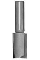 10mm x 2-1/8" Straight Plunge Router Bit, 2-Flute, 1/4" Shank