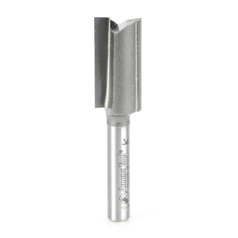 1/2" x 2-1/8" Straight Plunge Bit, 2-Flute, 1/4" Shank