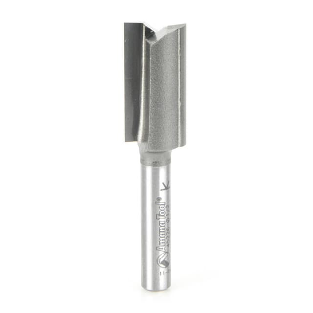 1/2" x 2-1/8" Straight Plunge Bit, 2-Flute, 1/4" Shank
