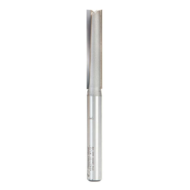 1/2" x 5-1/2" Straight Plunge Router Bit, 2-Flute, 1/2" Shank