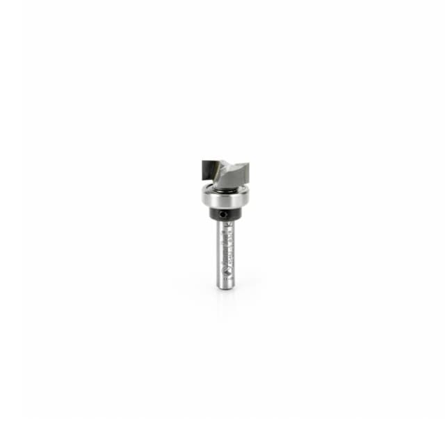 5/8" x 1-3/4" Flush Trim Plunge Template, 2-Flute with Upper Ball Bearing, 1/4" Shank