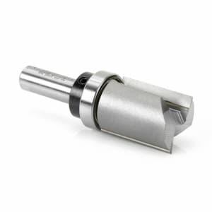 1-1/8" x 3-1/2" Flush Trim Plunge Template with Upper Ball Bearing, 2-Flute, 1/2" Shank