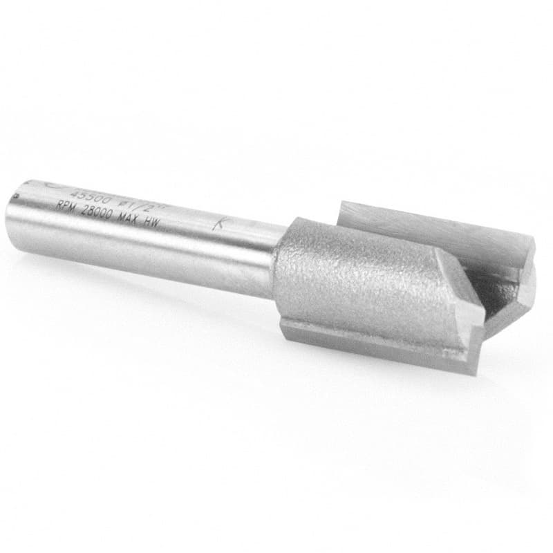Amana Tool 45500 Carbide Tipped Mortising 1/2" Dia x 3/4" x 1/4" Shank