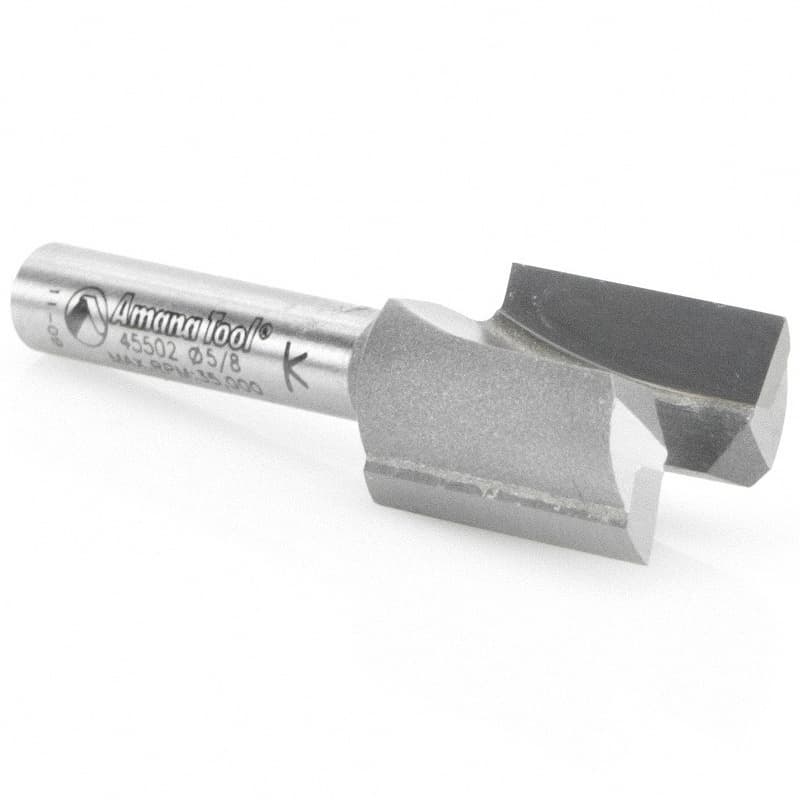 Amana Tool 45502 Carbide Tipped Mortising 5/8" Dia x 3/4" x 1/4" Shank