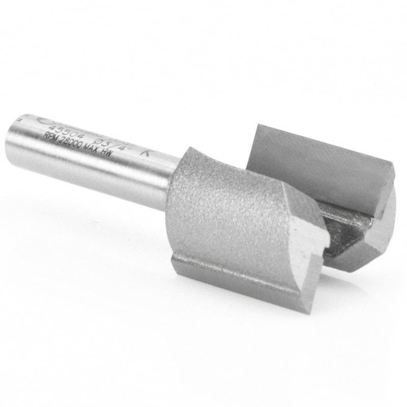 Amana Tool 45504 Carbide Tipped Mortising 3/4" Dia x 3/4" x 1/4" Shank
