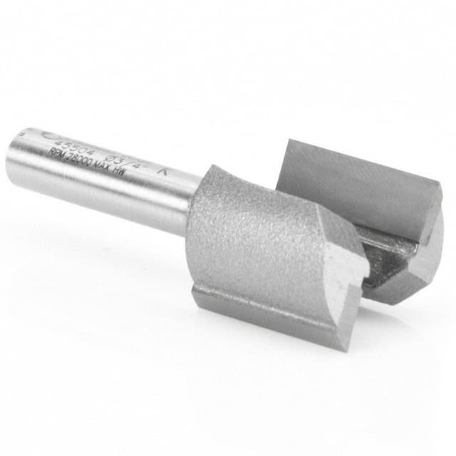 Amana Tool 45504 Carbide Tipped Mortising 3/4" Dia x 3/4" x 1/4" Shank