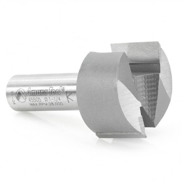 Amana Tool 45505 Carbide Tipped Mortising 1-1/4" Dia x 3/4" x 1/2" Shank