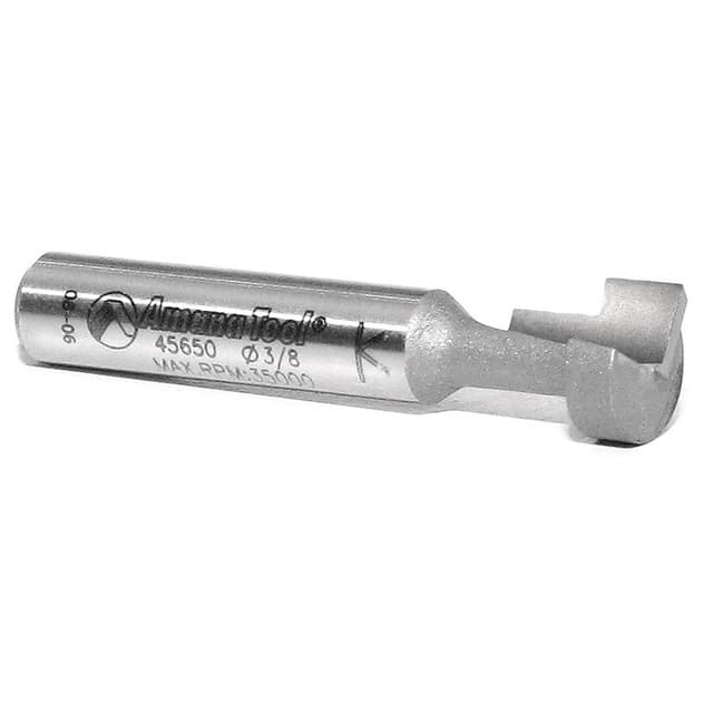 3/8" x 1-1/2" Keyhole Bit, 1-Flute, 1/4" Shank