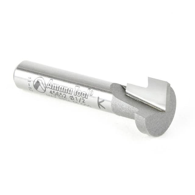 1/2" x 1-1/2" Keyhole Router Bit, 1-Flute, 1/4" Shank