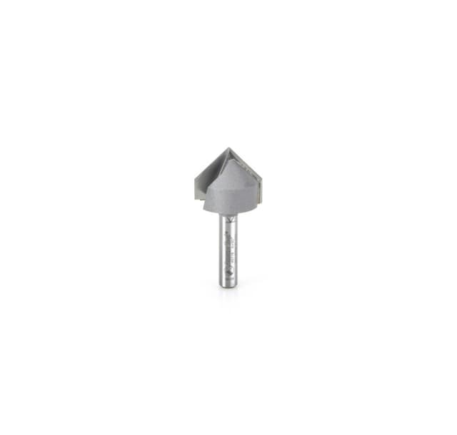 7/8" x 1-7/8" V-Groove Router Bit, 2-Flute, 1/4" Shank
