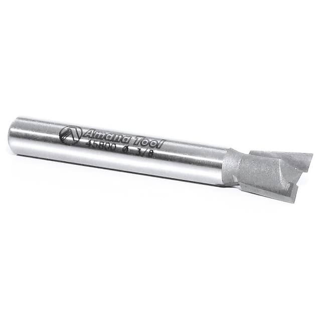 Amana Tool 45800 Carbide Tipped Dovetail 9 Deg x 3/8" Dia x 3/8" x 1/4" Shank