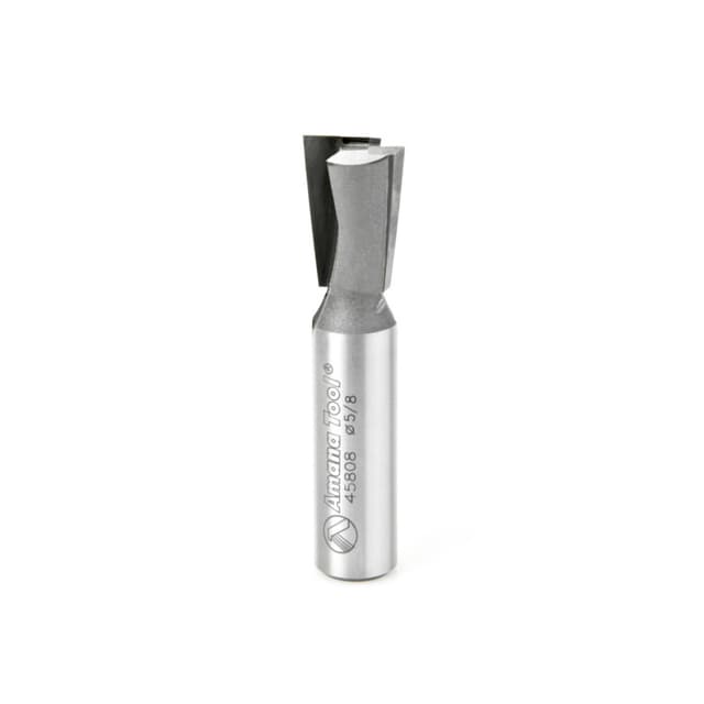 5/8" x 2-5/8" Dovetail Router Bit, 2-Flute, 1/2" Shank