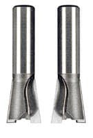 3/4" x 2-5/8" Right Hand Dovetail Router Bit, 2-Flute, 1/2" Shank