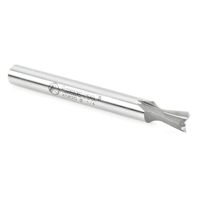 1/4" x 2-1/2" Dovetail Router Bit, 2-Flute, 1/4" Shank