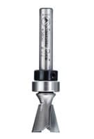 11/32" x 2-1/4" Keller Dovetail Router Bit, 2-Flute, 1/4" Shank