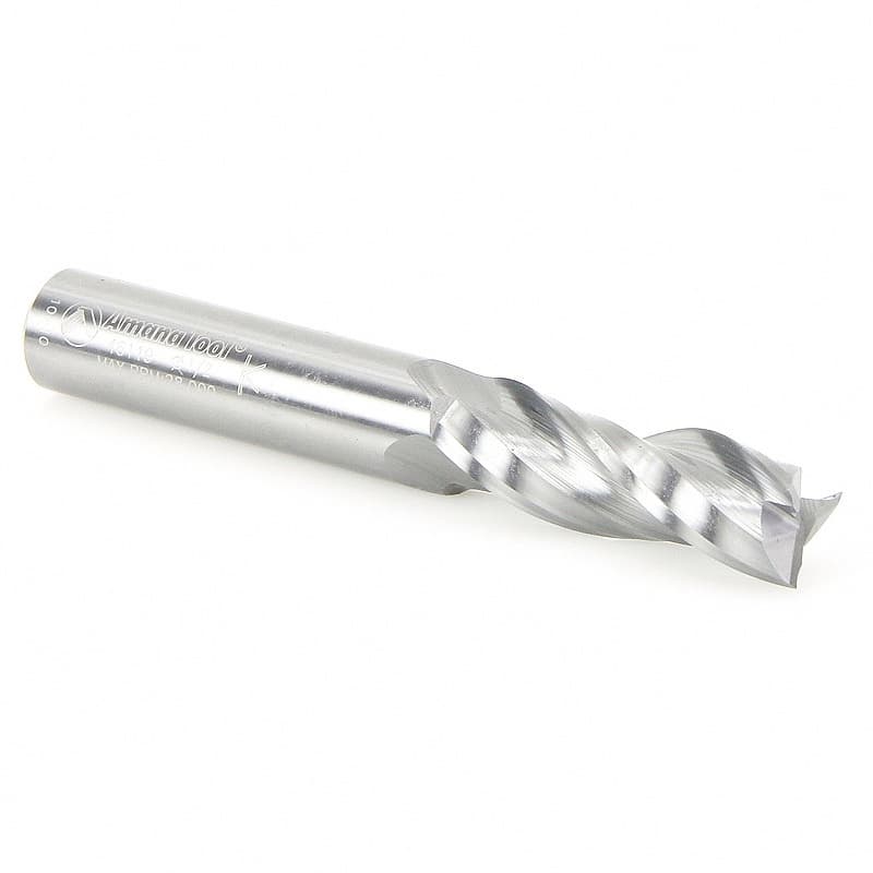 1/2" x 3-1/2" Up-Cut Spiral Plunge Bit, 3-Flute, 1/2" Shank