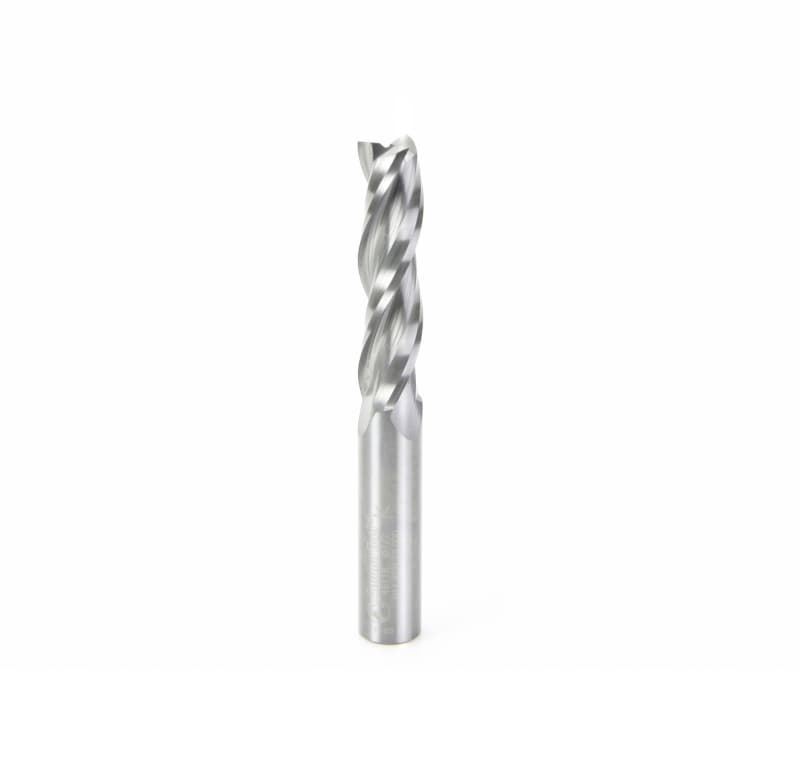 1/2" x 4" Up-Cut Spiral Plunge Bit, 3-Flute, 1/2" Shank