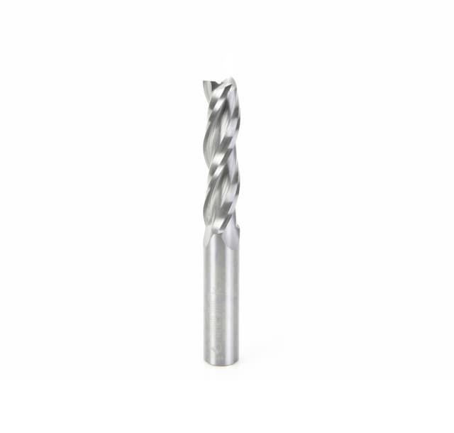 1/2" x 4" Up-Cut Spiral Plunge Bit, 3-Flute, 1/2" Shank