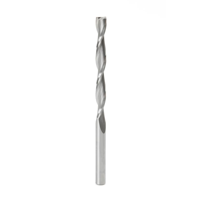 3/8" x 6" CNC Up-Cut Foam Cutting Square End Spiral Router Bit, 2-Flute, 3/8" Shank