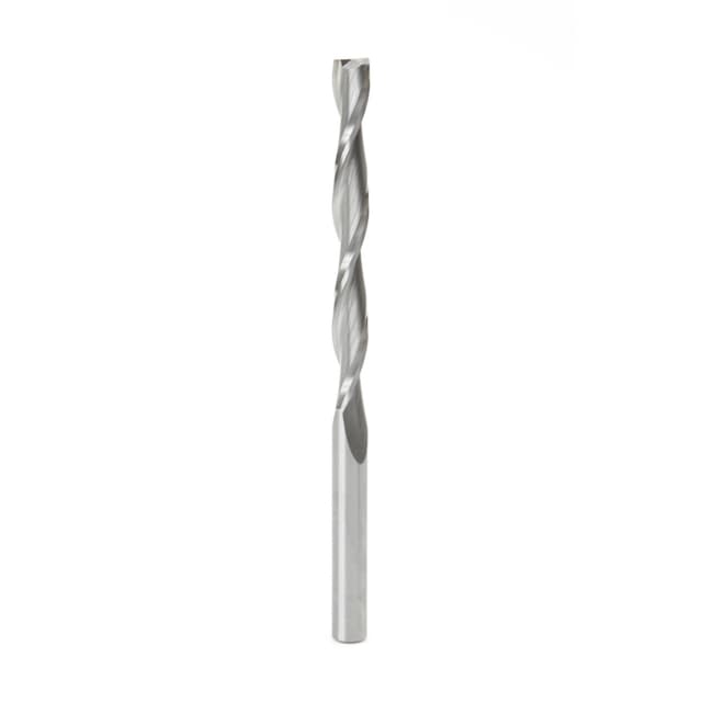 3/8" x 6" CNC Up-Cut Foam Cutting Square End Spiral Router Bit, 2-Flute, 3/8" Shank