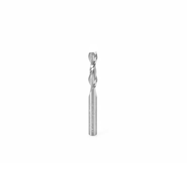 1/4" x 2-1/2" Up-Cut Spiral Plunge Bit, 2-Flute, 1/4" Shank, 1" Cutting Height