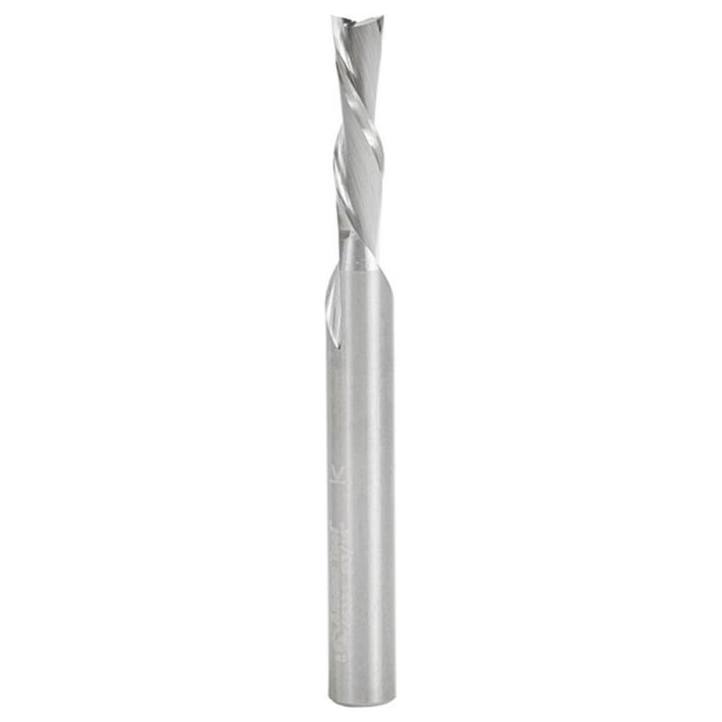 3/16" x 2-1/2" Down-Cut Spiral Plunge Bit, 2-Flute, 1/4" Shank