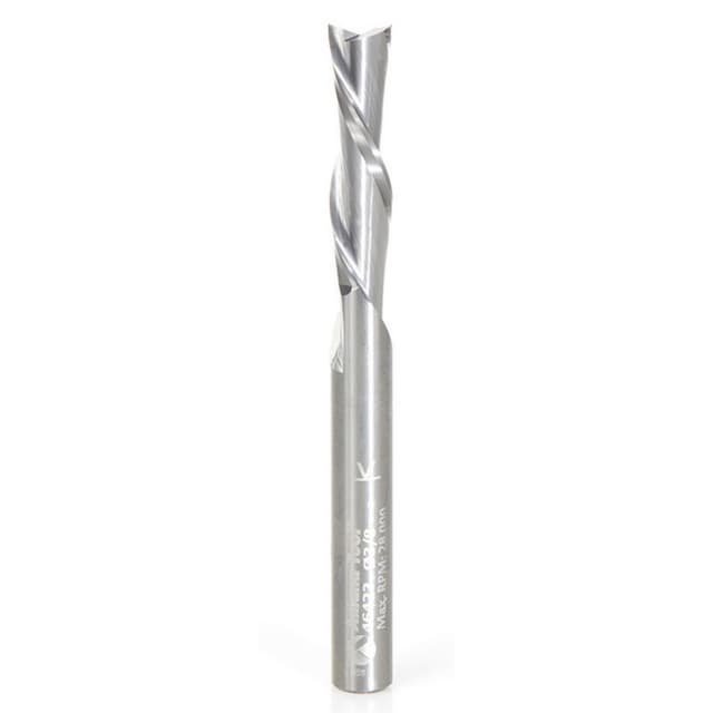 3/8" x 4" Down-Cut Spiral Plunge Bit, 2-Flute, 3/8" Shank