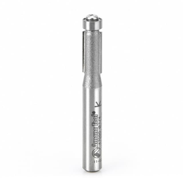1/4" x 2-1/4" Flush Trim Bit, 2-Flute, 1/4" Shank