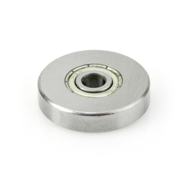 Steel Ball Bearing Guide 7/8" Overall Dia x 3/16" Inner Dia x 3/16" Height
