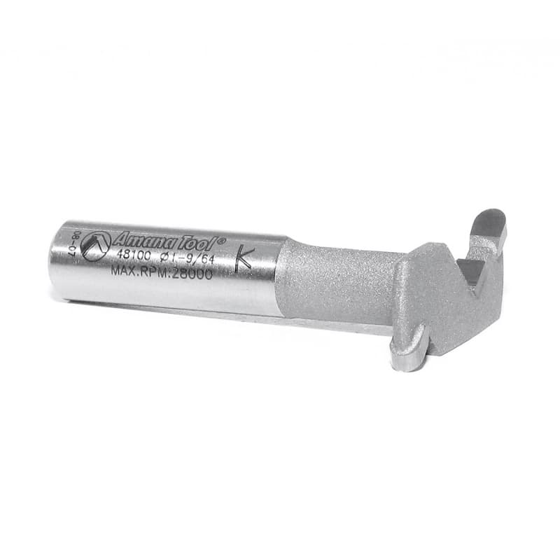 1-1/8" x 2" Amerock Hinge Bit, 2-Flute, 3/8" Shank