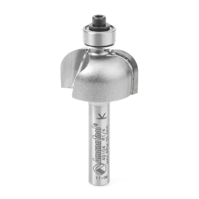 COVE 1/4" RADIUS 1/4 SHANK, 49104