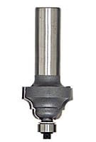1" x 5/32" Radius Double Roman Ogee Router Bit, 2-Flute, 1/4" Shank