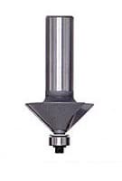 3" x 3" Chamfer Bit, 2-Flute, 1/2" Shank