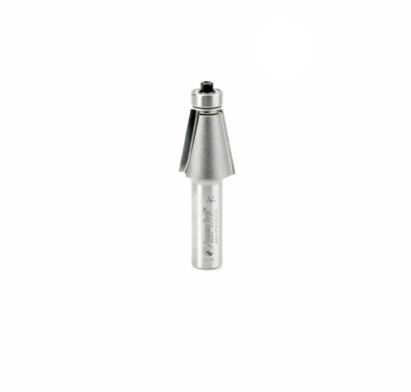 7/8" x 2-7/8" Chamfer Bit, 2-Flute, 1/2" Shank