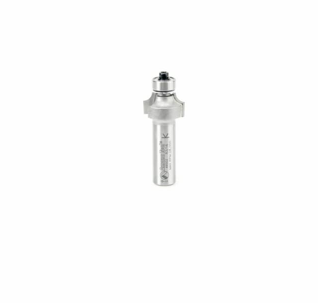 7/8" Dia x 1/2" Carbide Tipped Corner Round Bit, 3/16" Radius, 1/2" Shank