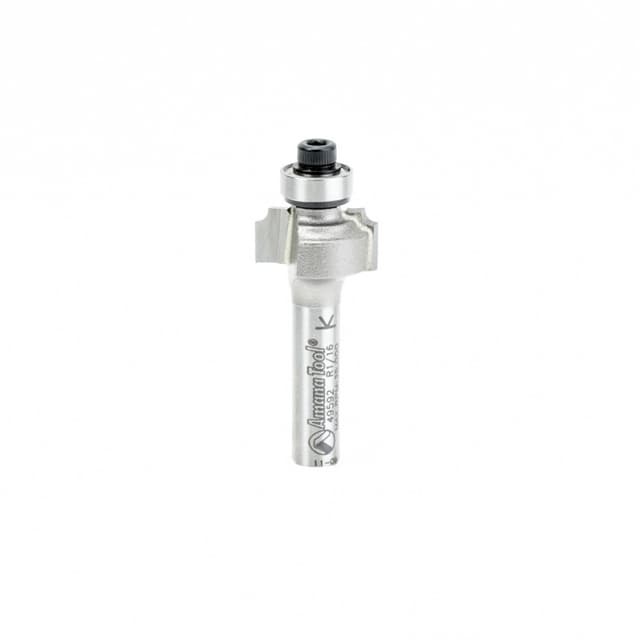 5/8" x 1-3/4" x 1/16" Radius Beading Router Bit, 2-Flute, 1/4" Shank