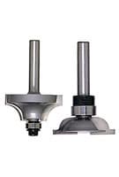 Bead Stile/Rail Router Bit Set for 49640/49642, 1/4" Shank
