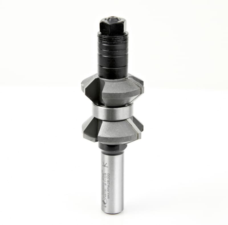 1-3/8" x 4-1/4" Variable Double Chamfer Bit, 3-Wing, 1/2" Shank