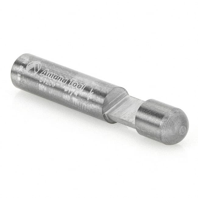 1/4" x 1-1/2" Panel Pilot Flush Trim Bit, 1-Flute, 1/4" Shank