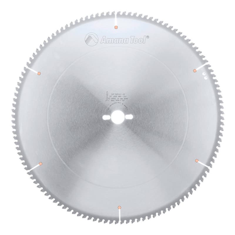 20" x 120 Teeth Aluminum/Non-Ferrous Metal Saw Blade, 30mm Bore