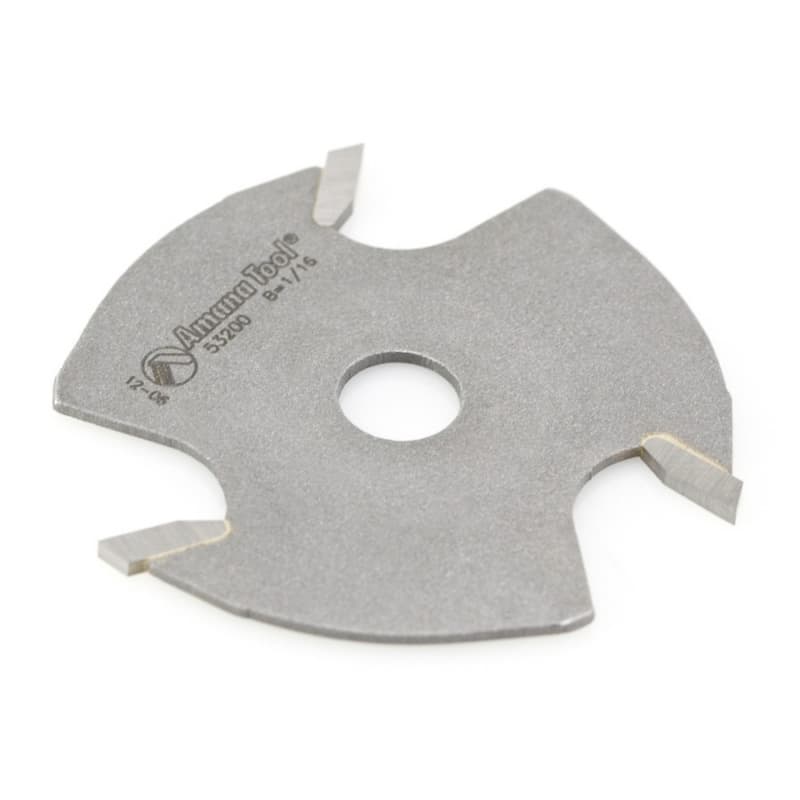 1-7/8" x 3-Wing Slot Cutter Bit, 1/16" Kerf