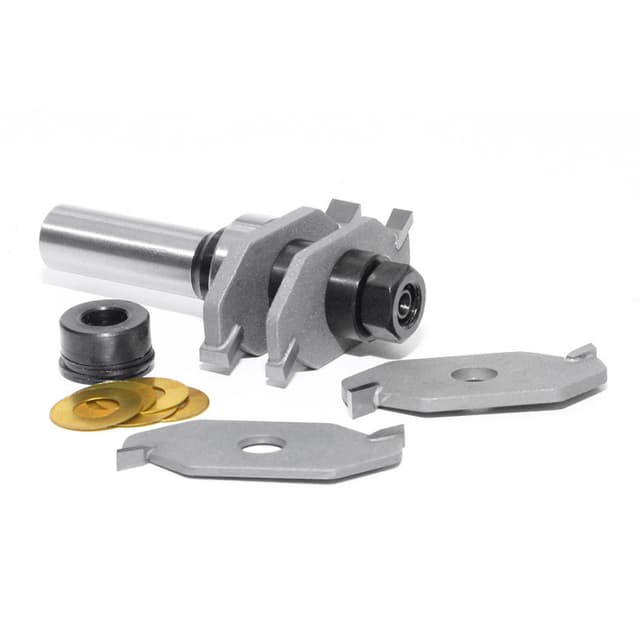1-7/8" Dia x 1/8"-23/32" 2-Wings Quadraset Bit, 1/2" Shank