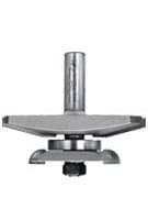 3-3/8" Dia x 1-1/16" Carbide Tipped Traditional Raised Panel Bit with Back Cutter 15° x 1-3/8" Angle, 1/2" Shank