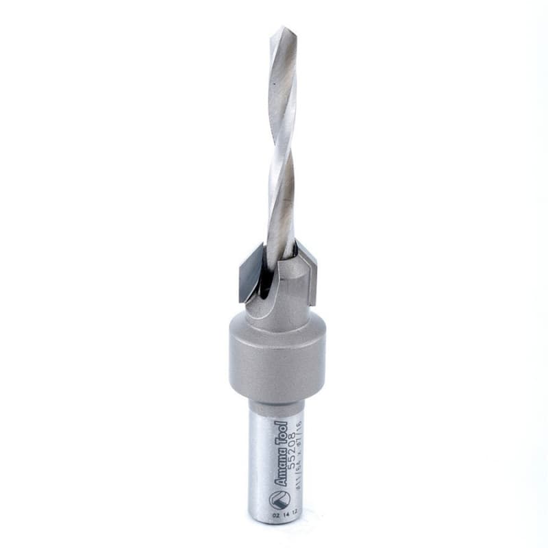 7/16" x 3" Carbide Tipped Countersink Bit, 5/16" Shank