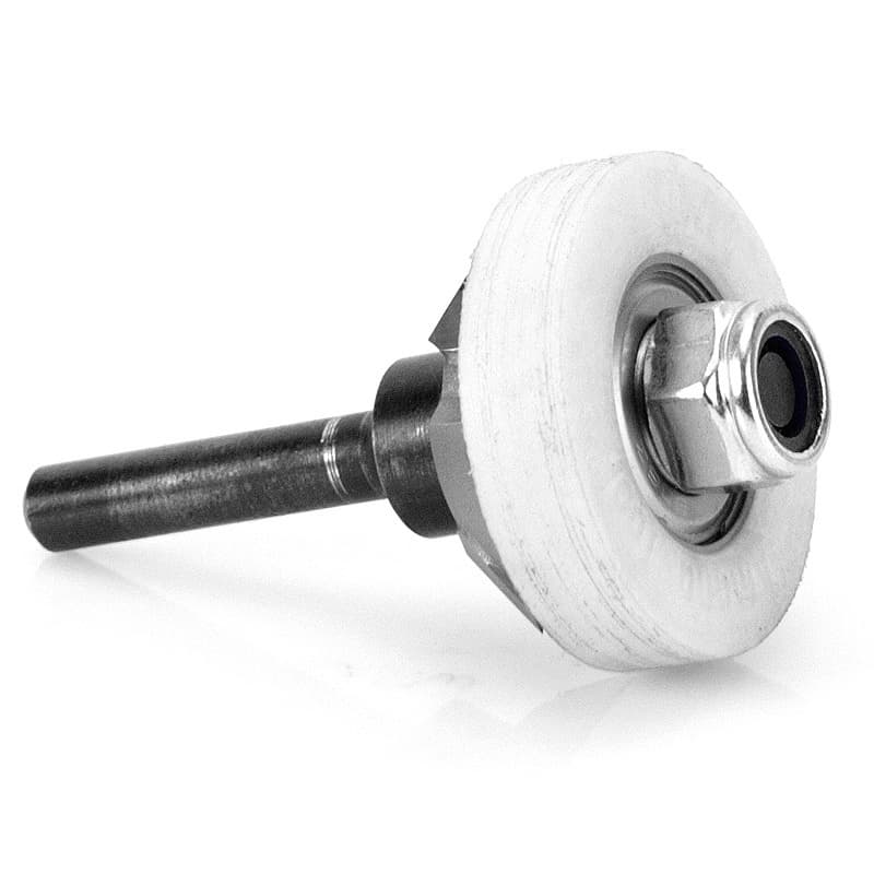 1-3/8" Dia x 1/4" Carbide Tipped 45° Laminate Miter Bit, Joint Undercutter Assembly, 1/4" Shank