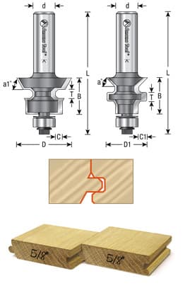 1/2"-5/8" FLOORING W/NAIL SLOT, 55454