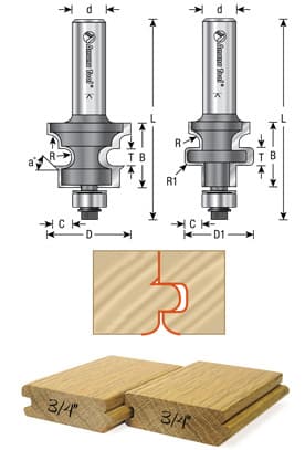 5/8"-3/4" FLOORING W/NAIL SLOT, 55456