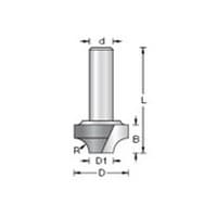 BEADING BIT PLUNGE 1/4 SHANK, 56174