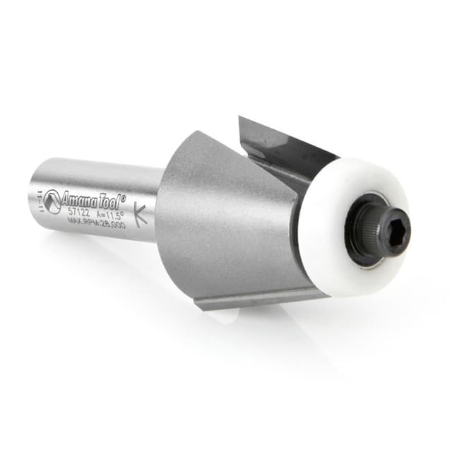 1-1/4" Dia x 15/16" Carbide Tipped Undermount Bowl Solid Surface, 10°, 1/2" Shank